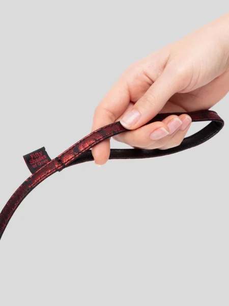 Fifty Shades of Grey Sweet Anticipation Faux Leather Collar and Lead
