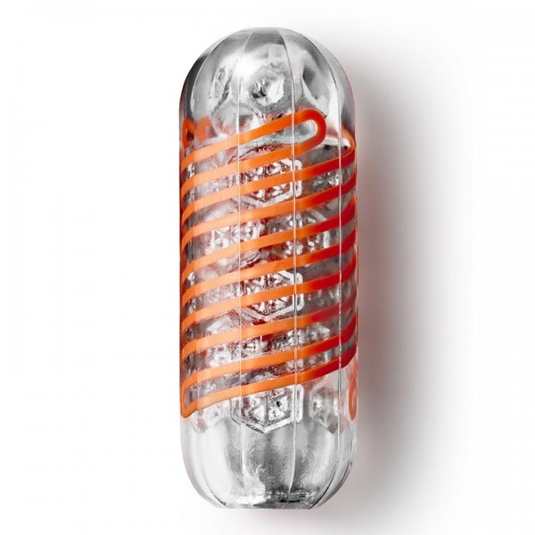 Tenga Spinner Spiral Motion 5.1" Masturbator - Hexa Texture