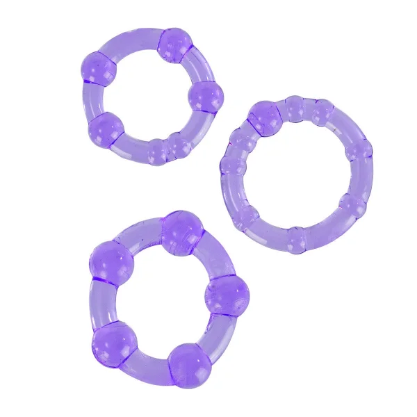 Silicone Island Rings (Lavender)