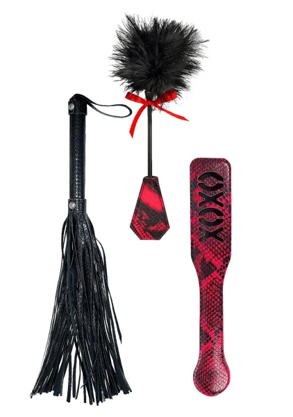 Lovers Kits Whip, Spank & Tickle Set
