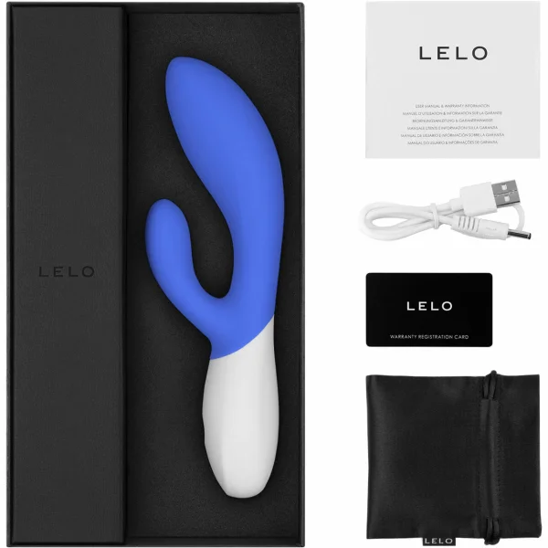 Lelo Ina Wave 2 Luxury Rechargeable Vibe Blue