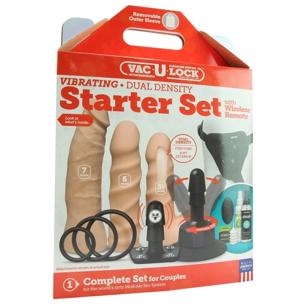Vac-U-Lock Vibrating Harness Starter Set