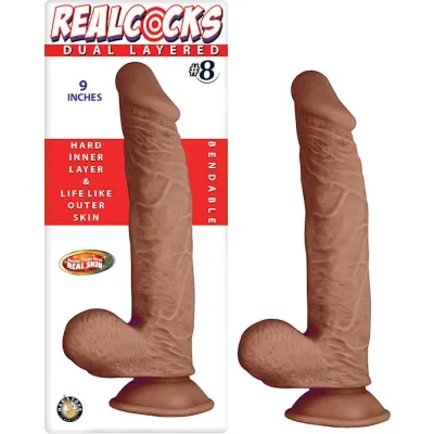 Nass Toys Dual Layered Dildo No 8 9 Inch