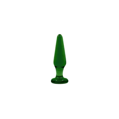Crystal Tapered Plug Medium Green Medium