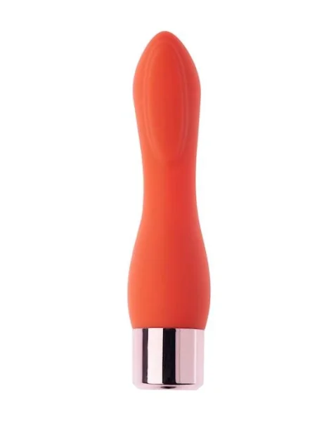 Share Satisfaction Juno Luxury Mini Vibrator - Orange