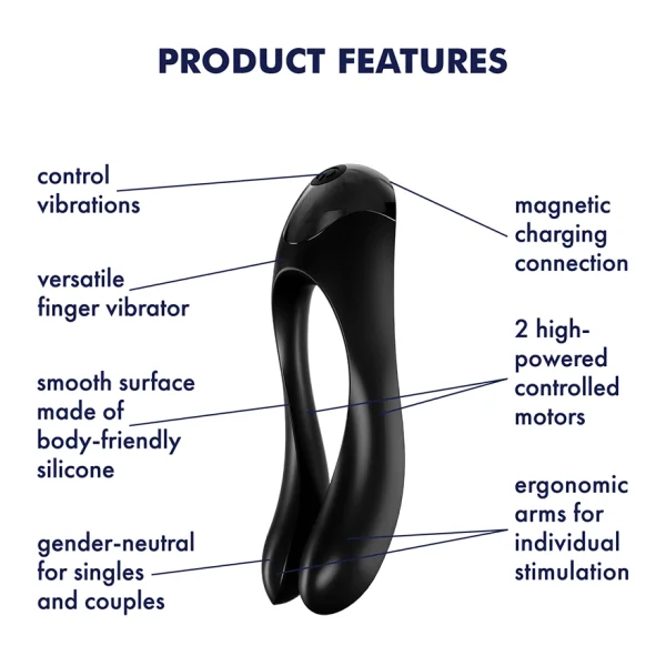 Satisfyer Candy Cane - Black