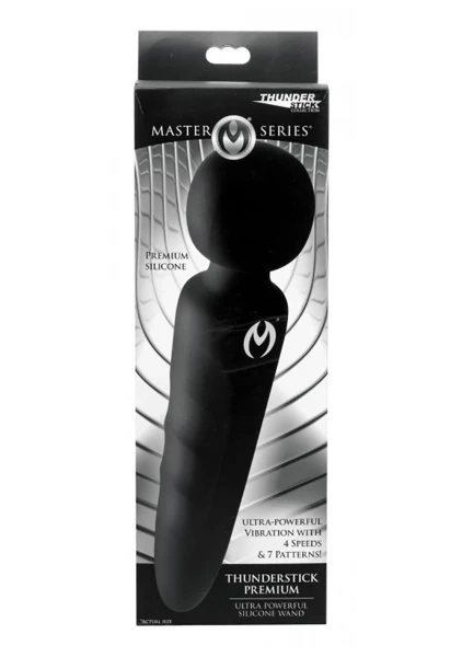 Thunderstick Premium Ultra Powerful Silicone Rechargeable Wand