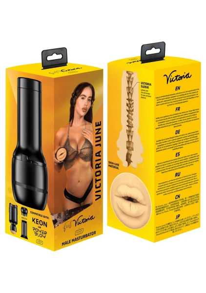 Feel Stars Collection Blowjob Stroker – Victoria June