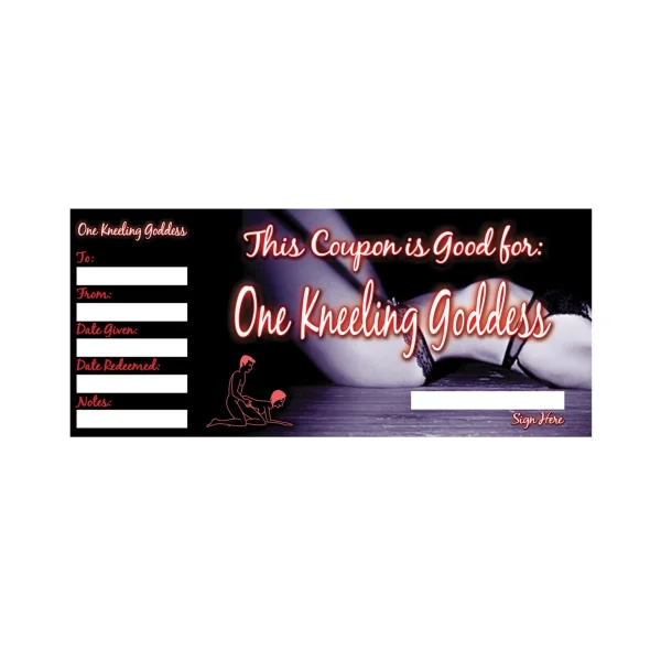 Sex Coupons