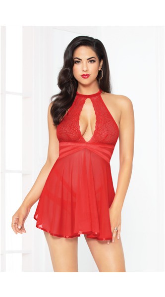 Seductress Babydoll Set S