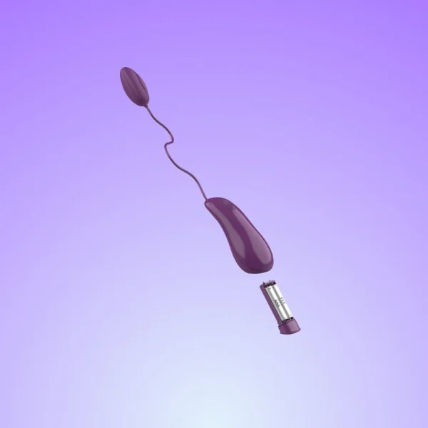 B Swish Bnaughty Deluxe Bullet Vibrator - Purple