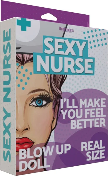 Bachelor Party - Sexy Nurse - Inflatable Party Doll