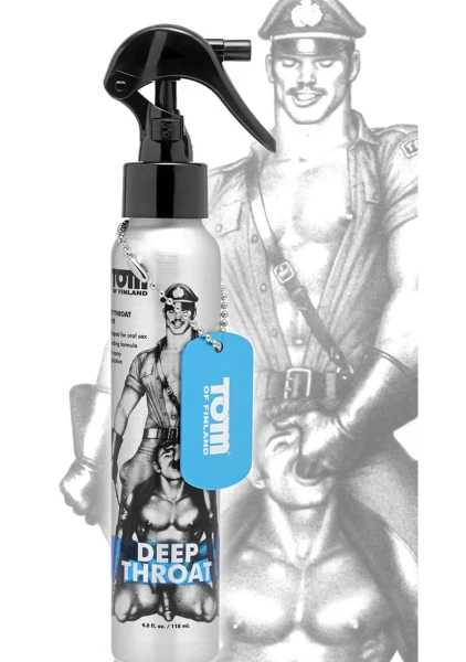 Tom of Finland Deep Throat Spray 4 oz.