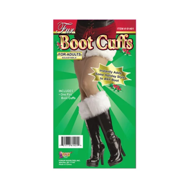 Fur Boot Cuffs Adds Holiday Style To Any Boots