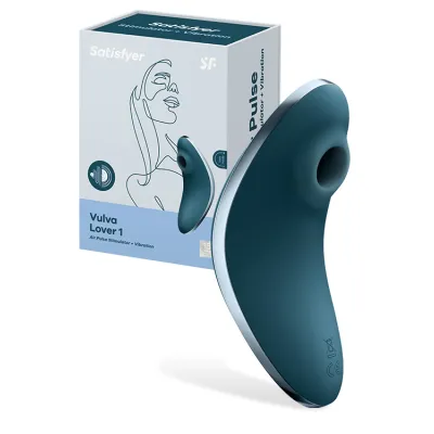 Satisfyer Vulva Lover 1 Air Pulse Clitoral Stimulator with Vibration