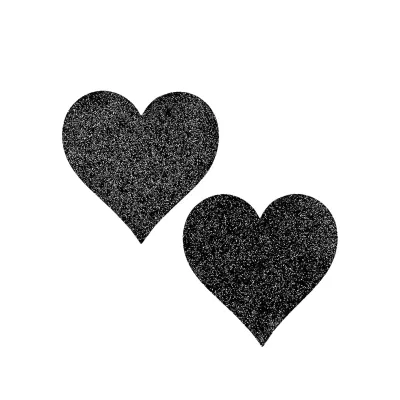 Heart Shaped Glitter Pasties