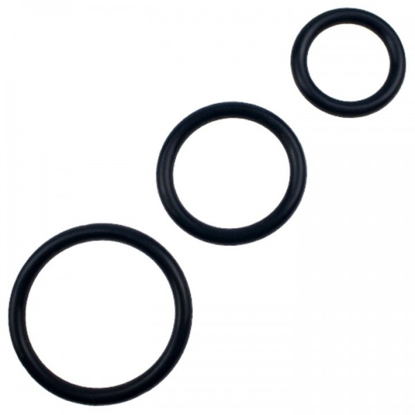 Triple Power Cock Ring Set