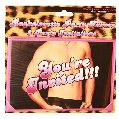 Bachelorette Invitations 8
