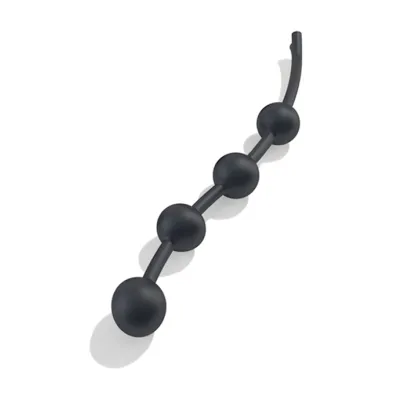 Booty Garland S Anal Beads Black 11 8 Inch