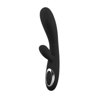 Amore Silicone Rabbit Vibrator Black