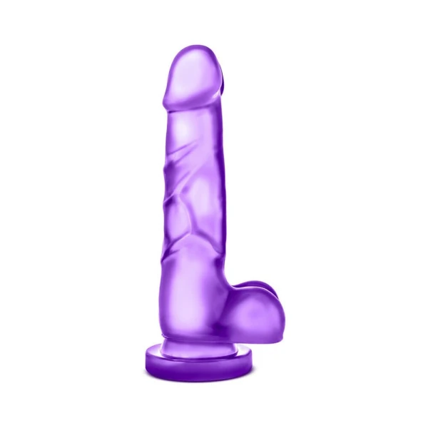 Sweet N Hard 4 Dong Suction Cup & Balls Purple