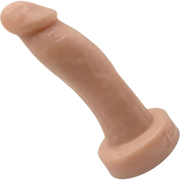 WEE Daddy Duncan 5.5" Platinum Silicone Realistic Dildo By Dee's Big Daddies - Vanilla