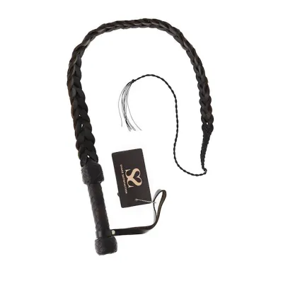 Bound X Heavy Duty Plaited Leather Whip