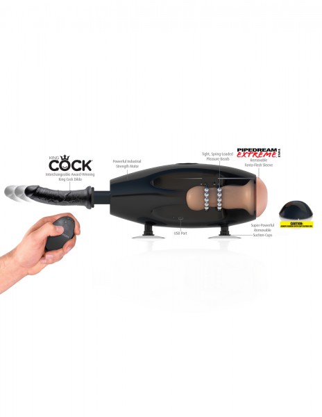 International Extreme Sex Machine Powered Stroker and Thruster Machine