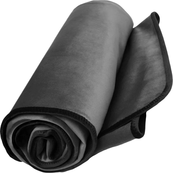 Liberator Fascinator Throw Moisture-Proof Sensual Blanket - Velvish Charcoal 72" x 54"