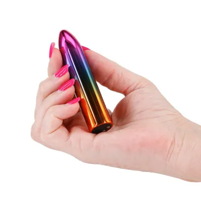 Chroma Rainbow Compact Bullet Vibrator Medium