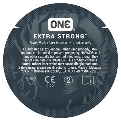 ONE Extra Strong Condoms 12 Pack