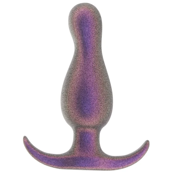 Anal Adventures Matrix Quantum Silicone Butt Plug By Blush - Galactic Purple