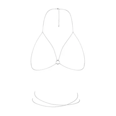 Magnifique Bra Chain Silver O s