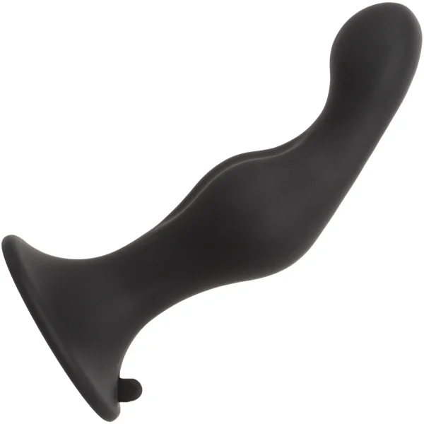 Silicone Anal Ripple 3 Piece Butt Plug Kit By CalExotics - Black