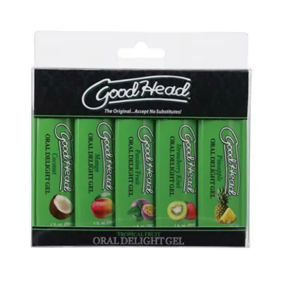 Goodhead Oral Delight Gel Tropical 5pk