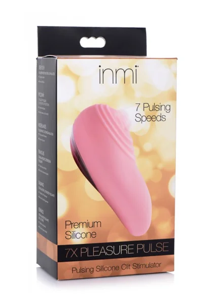 7X Pleasure Pulse Silicone Clit Stimulator