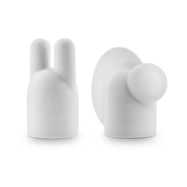 Noje - Pleasure Wand Attachments - White — image 8 of 9