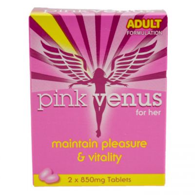 Pink Venus Libido Enhancing Pills 2 Capsules