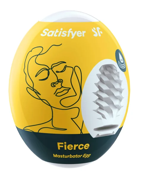 Satisfyer Masturbator Egg Fierce Yellow