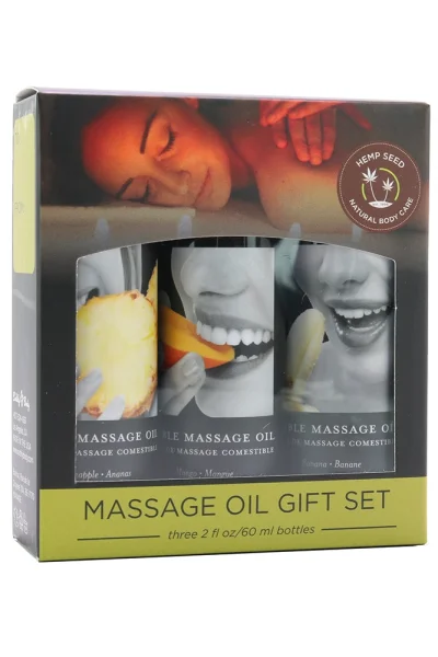 Earthly Body Tropical Massage Oil Gift Set