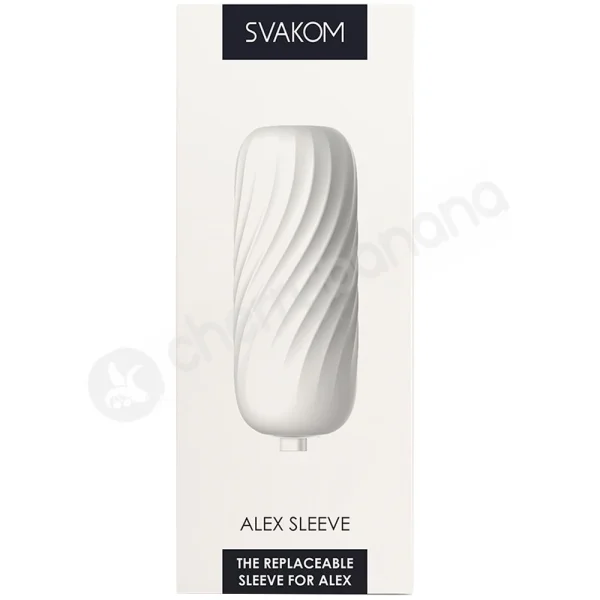 Svakom Alex White Replacement Sleeve
