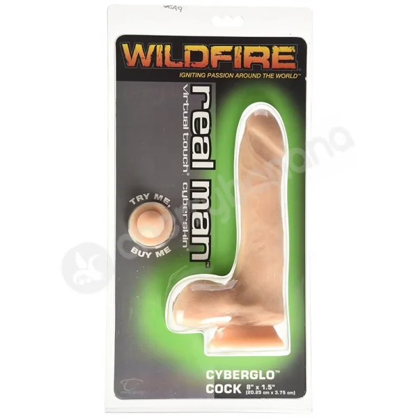 Wildfire Real Man Cyberglo Cock Flesh Dildo