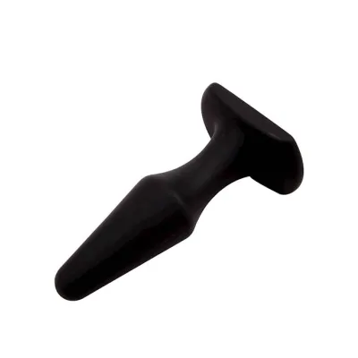 Silicone Anal Plug 4 Inch Black 4 0 Inch