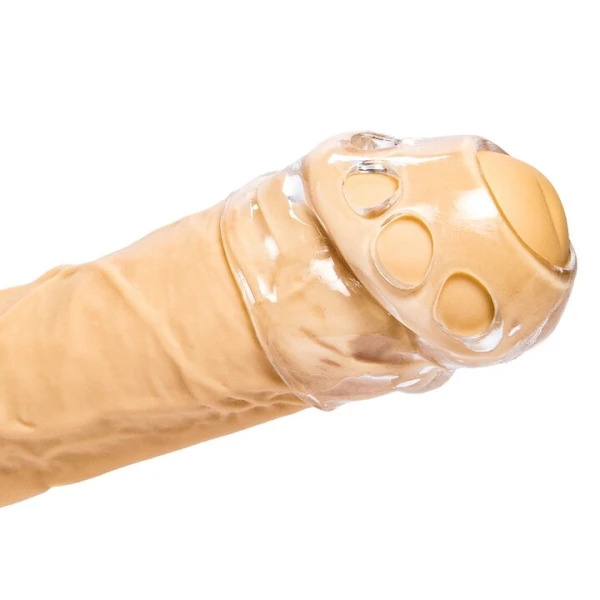 Bondara Just The Tip Clear TPR Penis Head Sleeve – 2.5 Inch — image 4 of 4