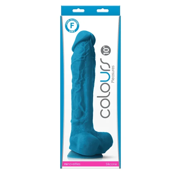 NS Novelties Colours Pleasures 10" Dildo — image 5 of 6