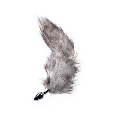 Kink Range Tail Butt Plug 2 9 Inches Grey 2 9 Inch