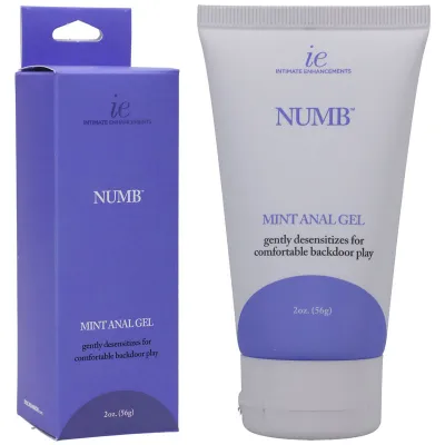 Numb Anal Gel Mint Mint Flavoured Numbing Anal Gel 59 ml Tube