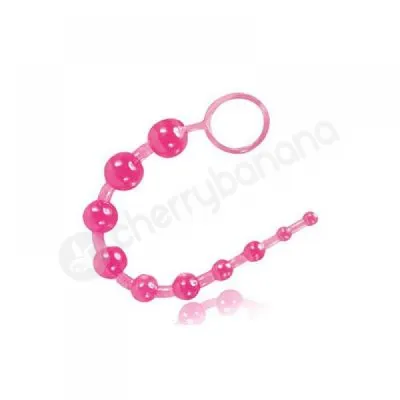 Oriental Jelly Pink Butt Beads