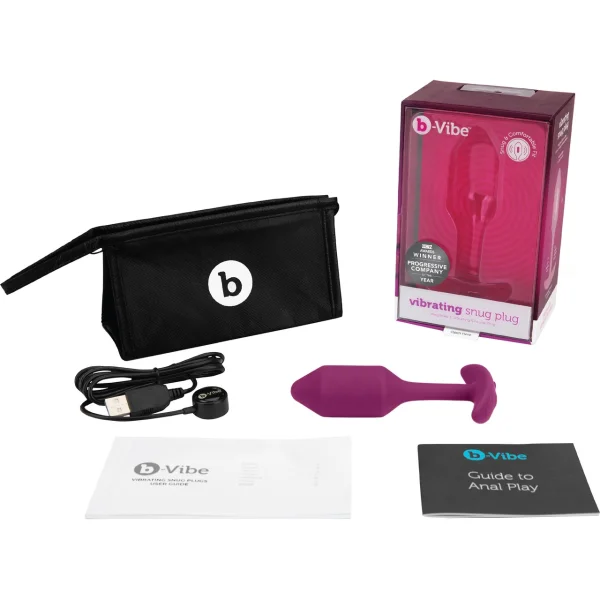B-Vibe Snug Plug Vibrating Medium