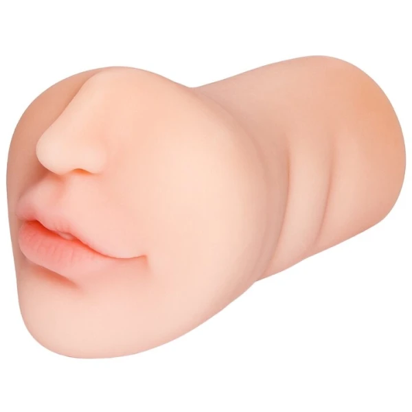 Bondara Throat Goat Realistic Mouth Masturbator - 6 Inch